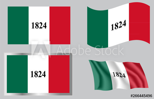 500x320 Alamo Texas Flag