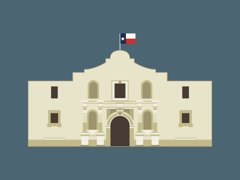 800x600 The Alamo