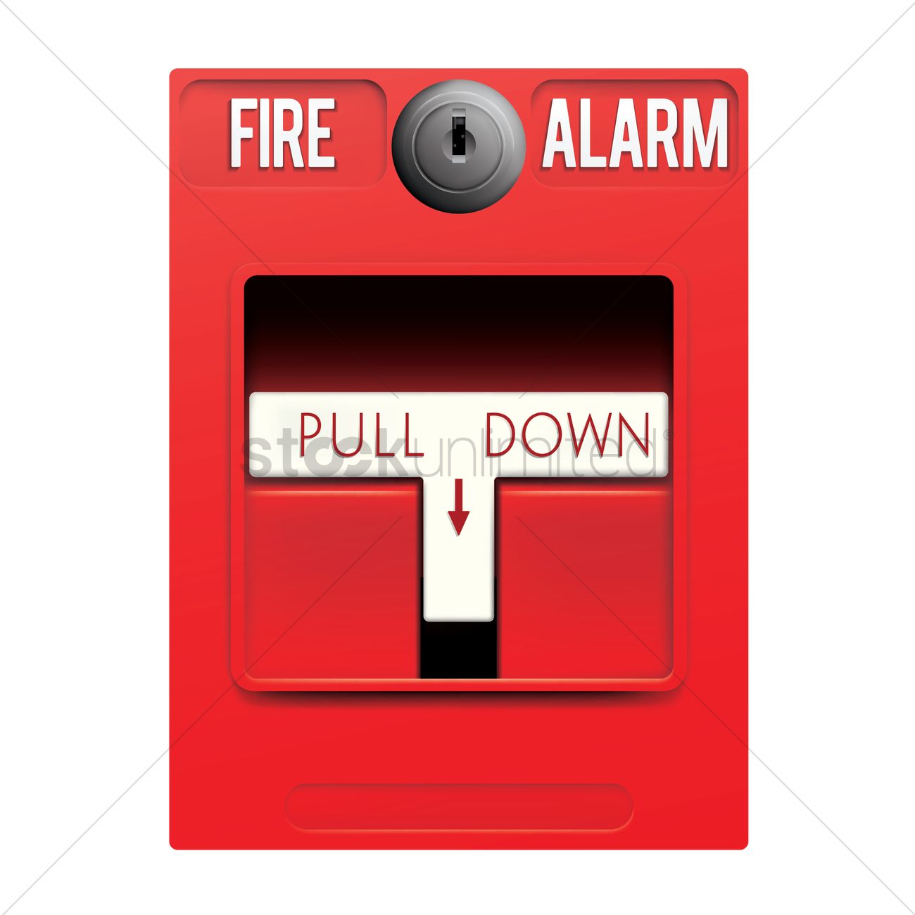 1300x1300 Fire Alarm Vector Image
