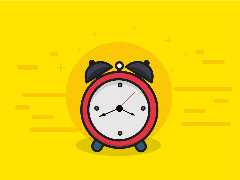 800x600 Minimal Alarm Clock