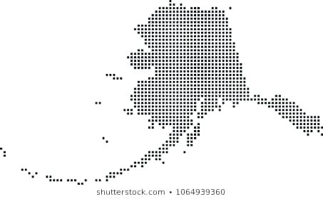 453x280 Alaska Map Outline