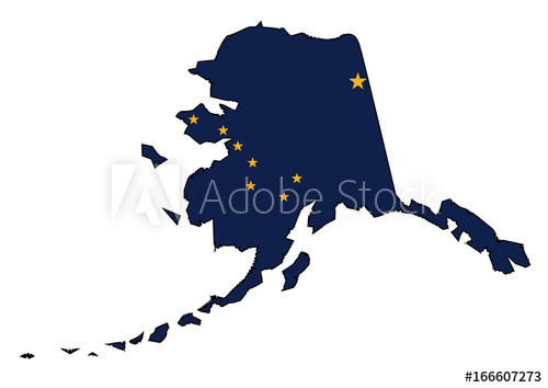 Alaska Outline Vector At Vectorified Com Collection Of Alaska Outline   Alaska Outline Vector 10 