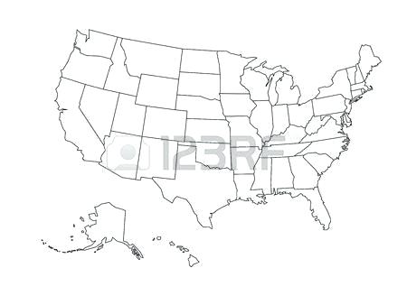 Alaska State Outline Alaska State Outline Map 450x338 Alaska State Outline Alaska State Outline Map