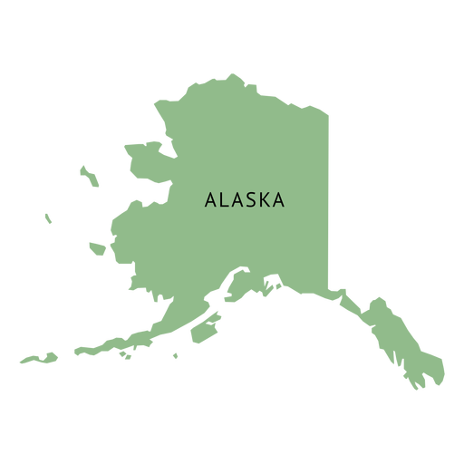 Alaska State Plain Map 512x512 Alaska State Plain Map
