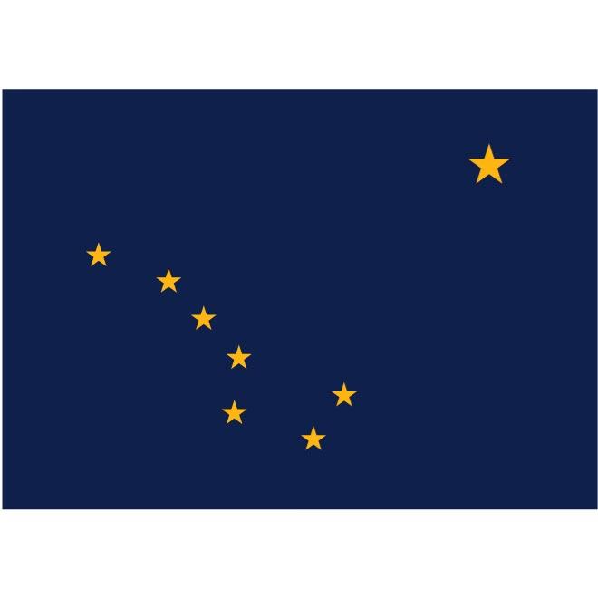 Alaska Vector Flag 660x660 Alaska Vector Flag