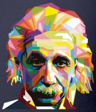 190x220 Albert Einstein Scientist Abstract Vector Image Women's Polo Shirt