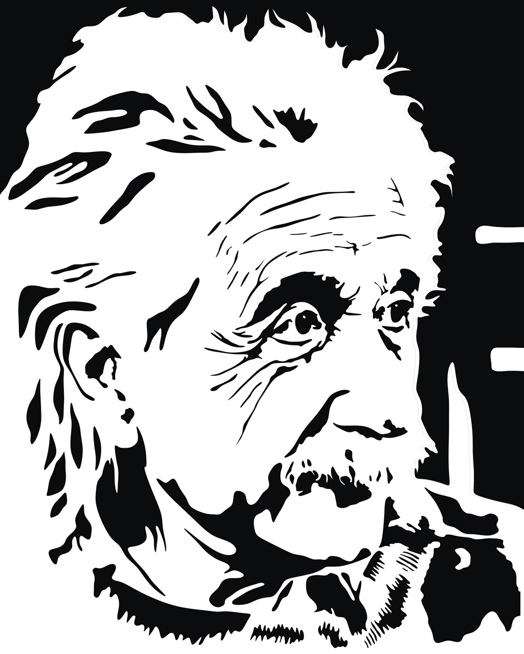 Albert Einstein Vector at Vectorified.com | Collection of Albert ...