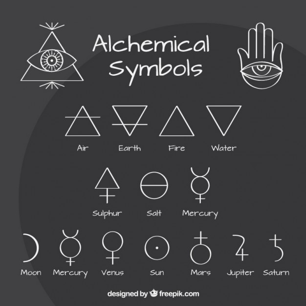 Alchemy Symbols Vector at Vectorified.com | Collection of Alchemy ...