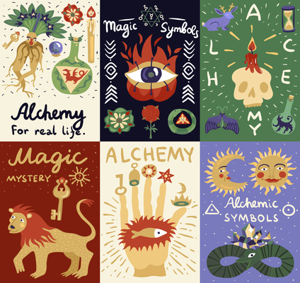 424x400 Alchemy On Curated Vector Illustrations, Stock Royalty Free Images