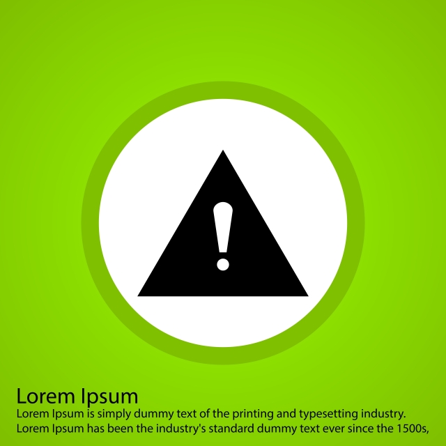 640x640 Vector Alert Icon, Alert Icon, Danger, Road Png And Vector