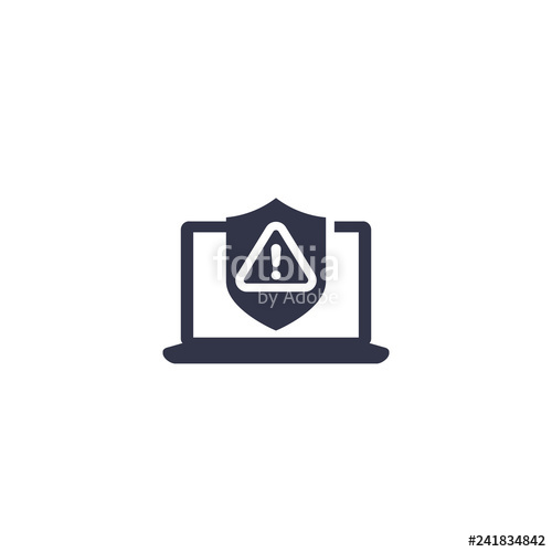 500x500 Cyber Attack Alert Icon Stock Image And Royalty Free Vector