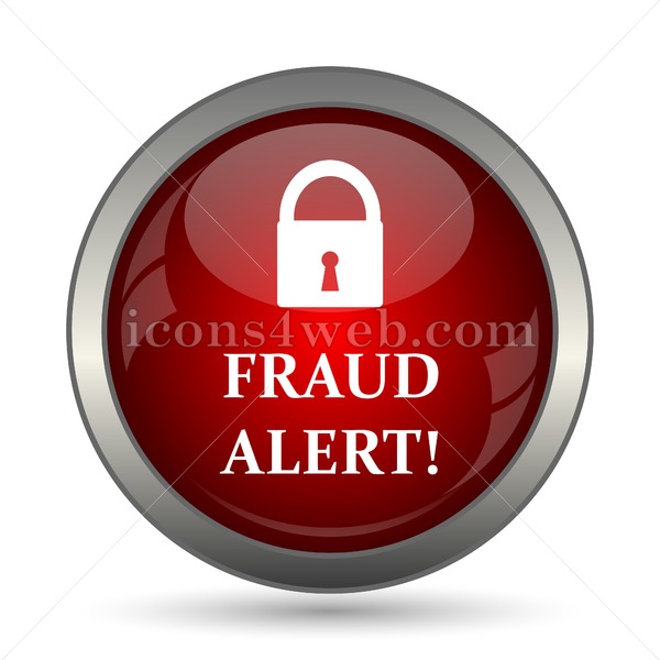 600x600 Fraud Alert Vector Icon