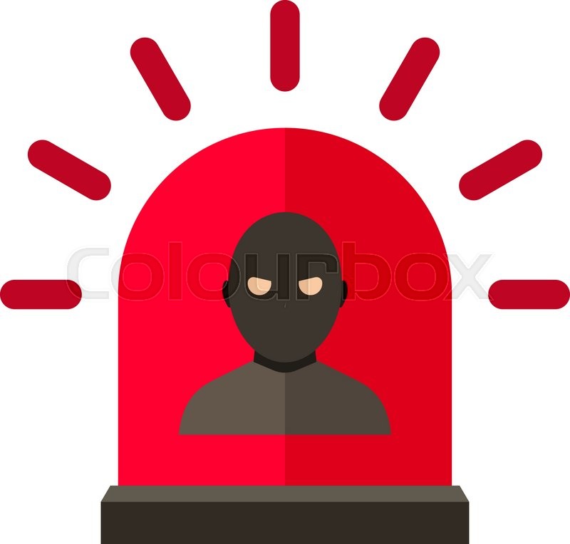 800x764 Thief Alert Vector Thief Alert Stock Vector Colourbox