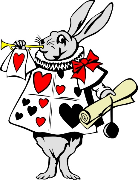 462x599 Rabbit From Alice In Wonderland Clip Art Free Vector In Open