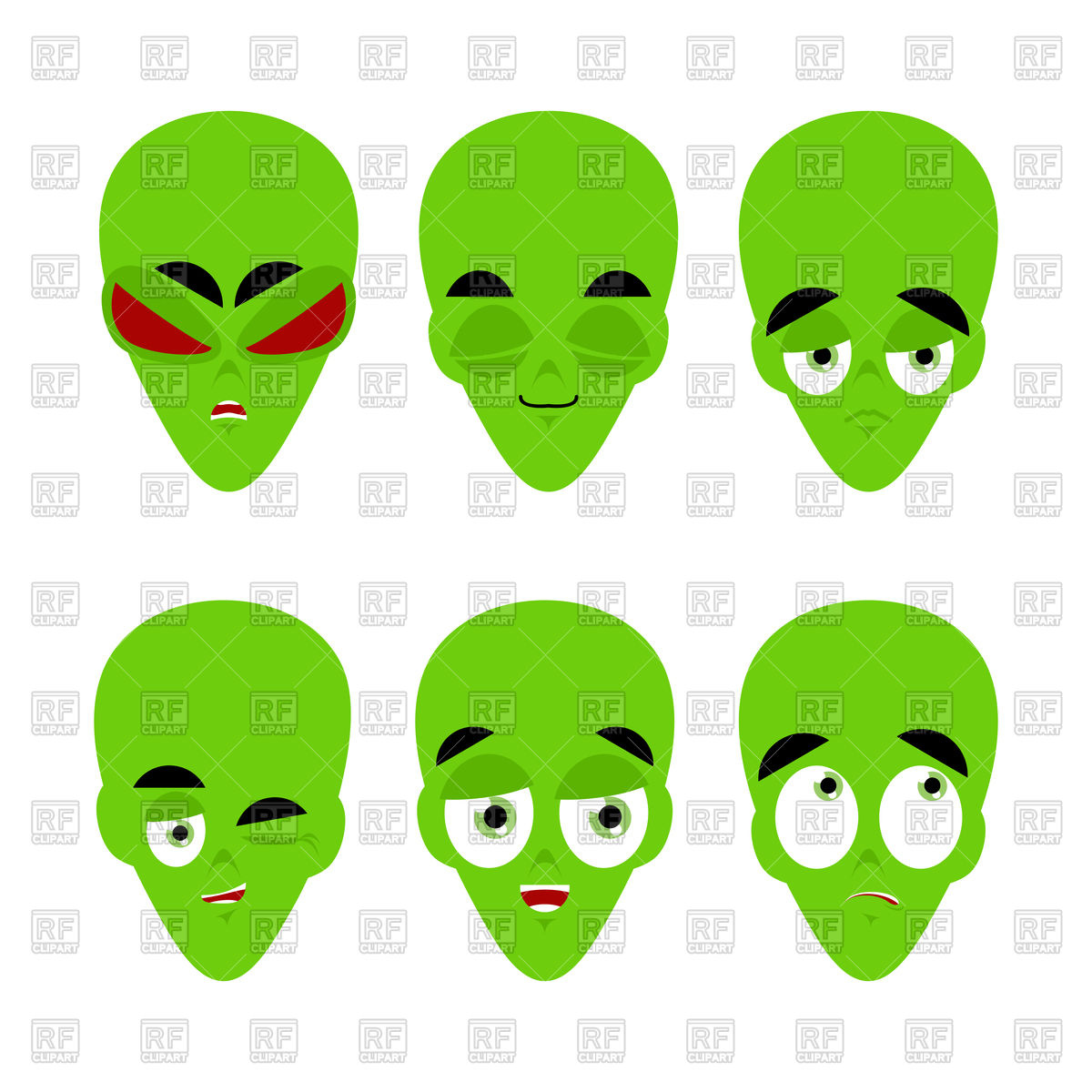 1200x1200 Green Alien Emoji Vector Image Of Icons And Emblems Popaukropa