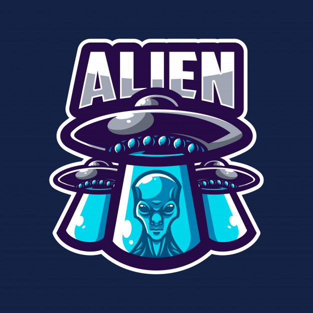 626x626 Alien Mascot Logo Vector Premium Download