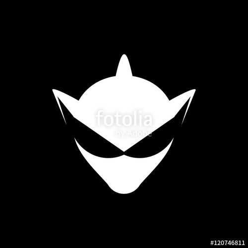 500x500 Modern Alien Logo Image Vector Icon Stock Image And Royalty Free