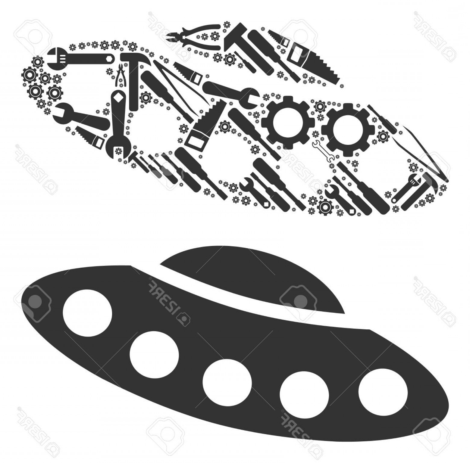 1560x1538 Alien Workshop Skateboard Logo Vector Catamart