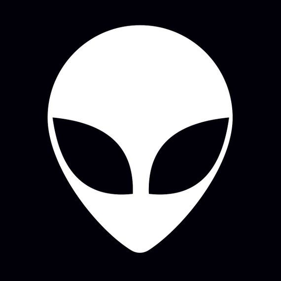 570x570 Alien Head Graphics Dxf Png Cdr Pdf Vector Art Clipart