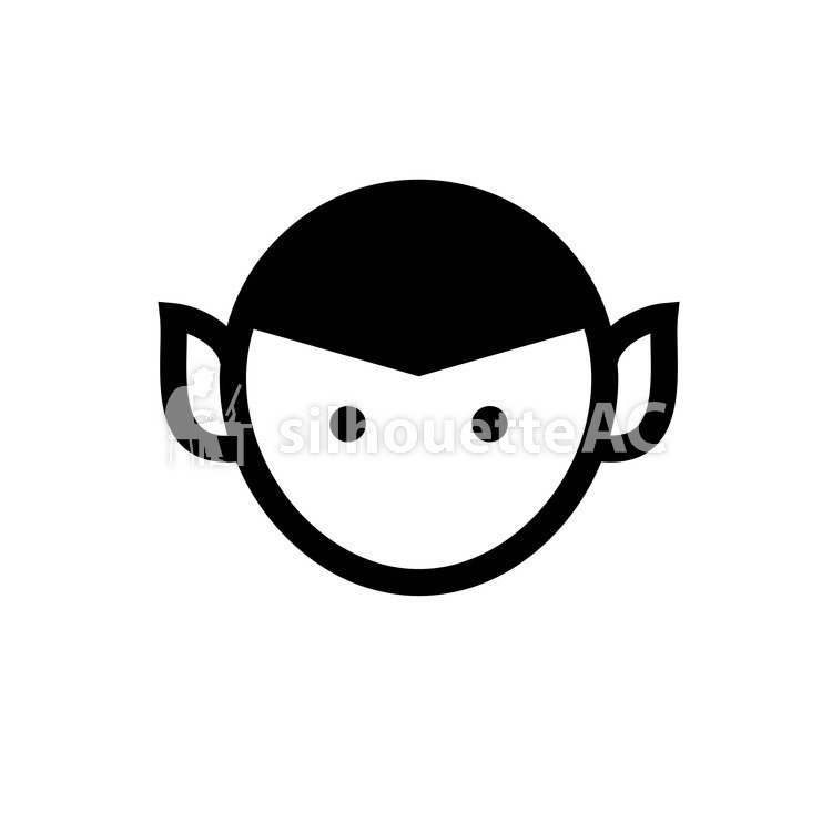 750x750 Free Silhouette Vector An Illustration Alien