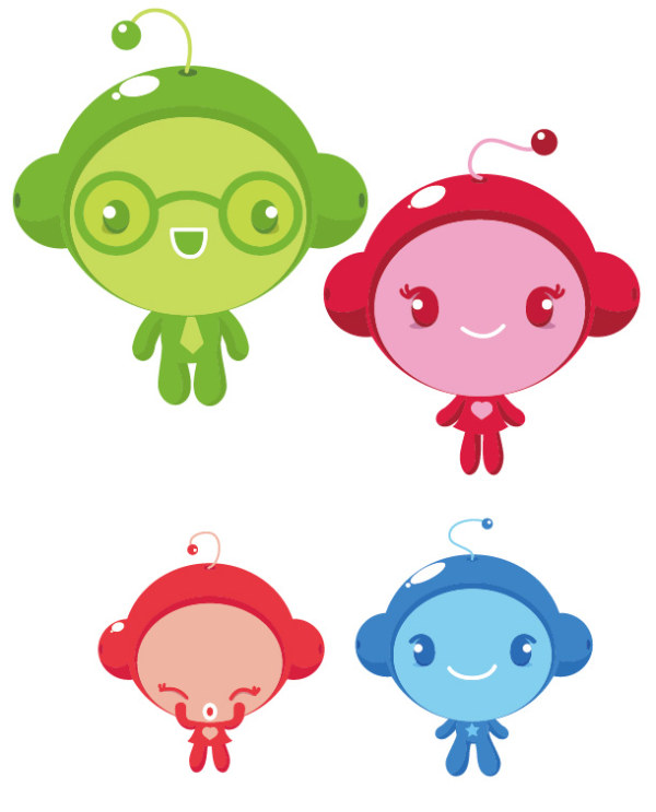 600x743 Alien Vector Free Vectors Ui Download