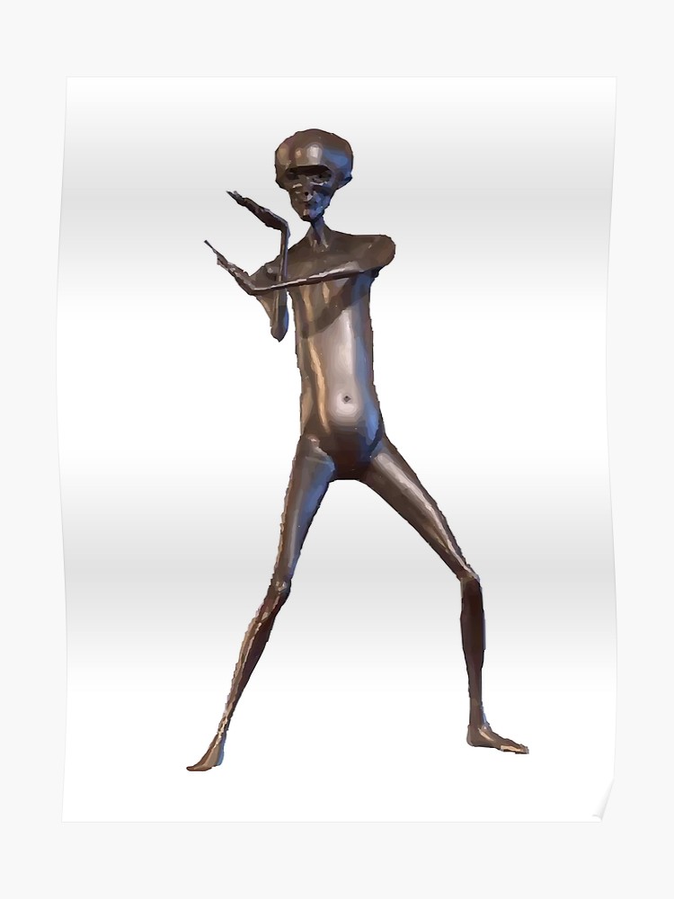 750x1000 Howard The Alien Hd Vector Art Poster