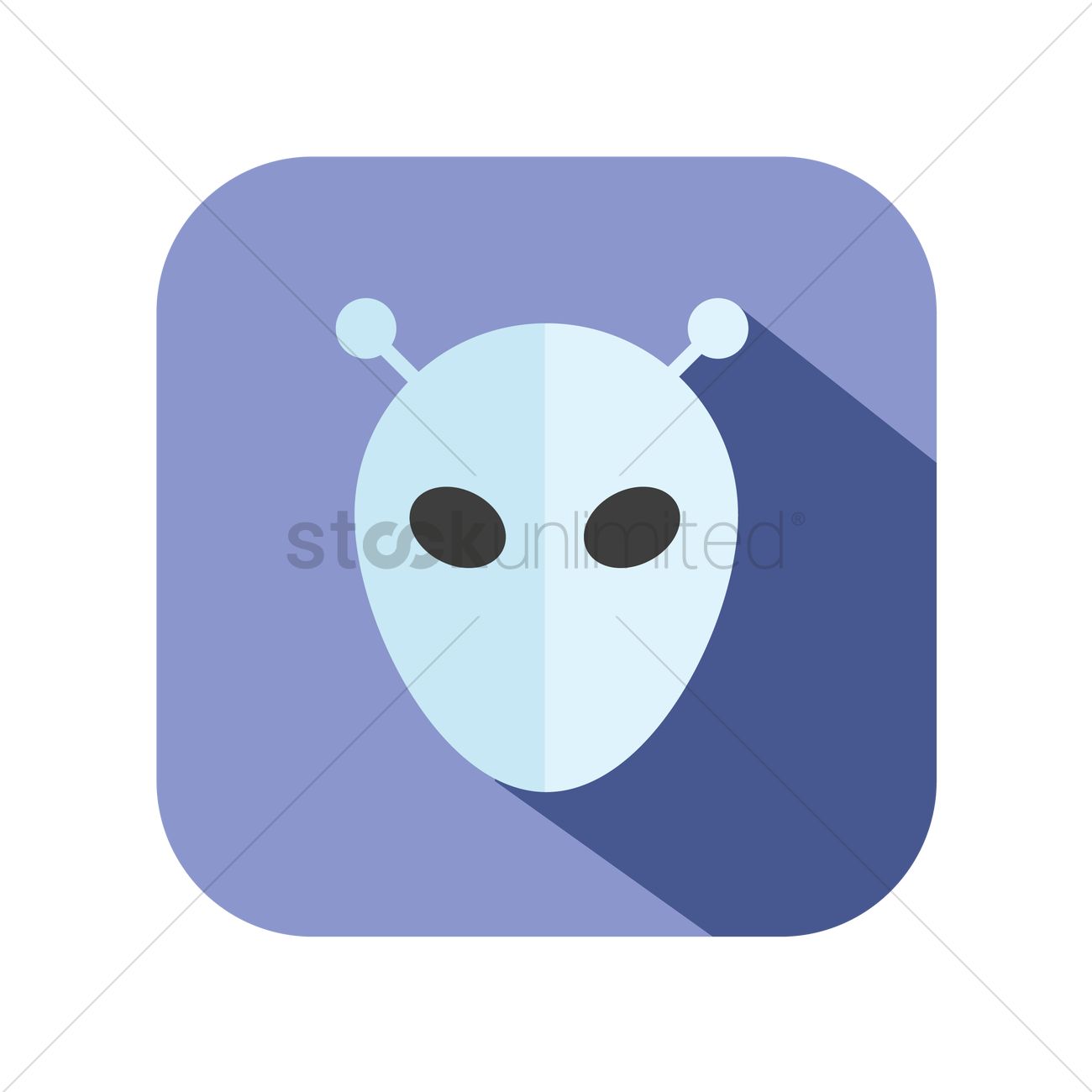 1300x1300 Free Alien Vector Image