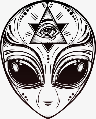 399x491 Download Free Png Alien Png Dlpng