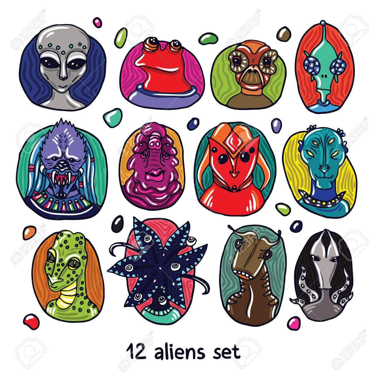 1300x1300 Image Result For Space Aliens Vector The Gs Outer Space Party