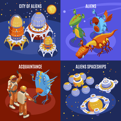 400x400 Page Aliens On Curated Vector Illustrations, Stock Royalty Free