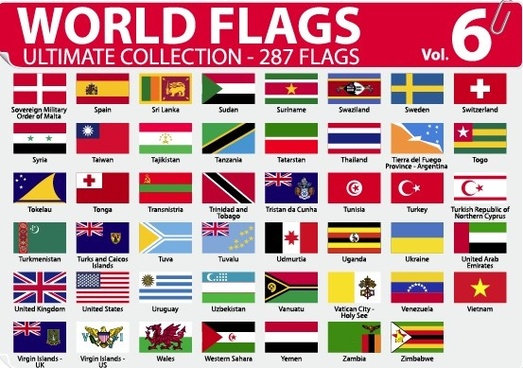 Download All Country Flags Vector at Vectorified.com | Collection ...