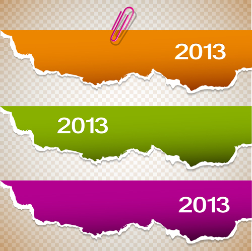 500x499 Set Of Bookmarks Design Elements Vector Graphic Over Millions