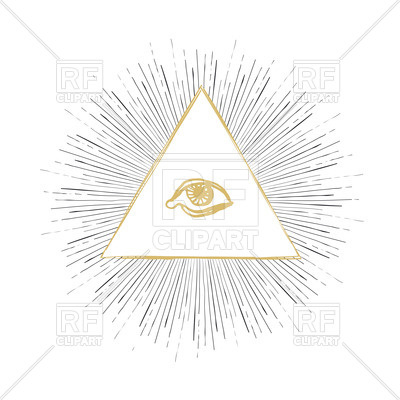 400x400 All Seeing Eye Vector Image Of Signs, Symbols, Maps Pashabo