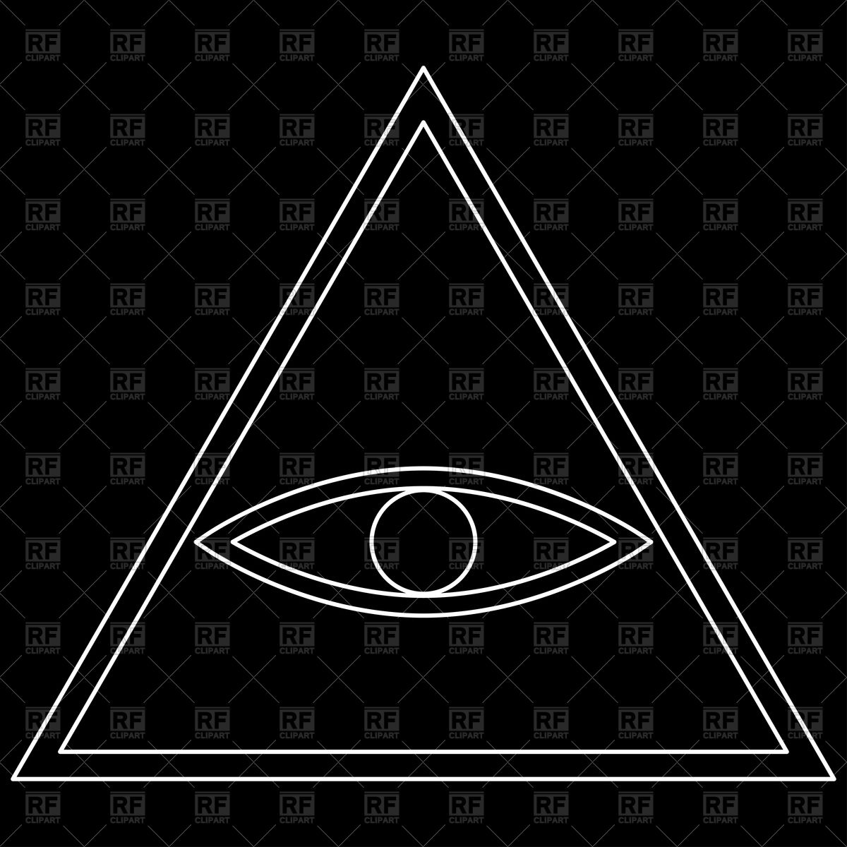 1200x1200 All Seeing Eye Vector Images Illustrations Vector Graphics