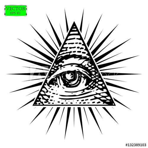 All Seeing Eye Vector at Vectorified.com | Collection of All Seeing Eye ...