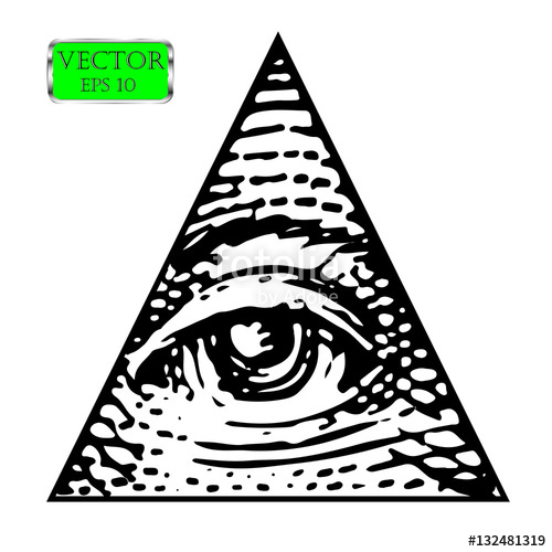 All Seeing Eye Vector at Vectorified.com | Collection of All Seeing Eye ...