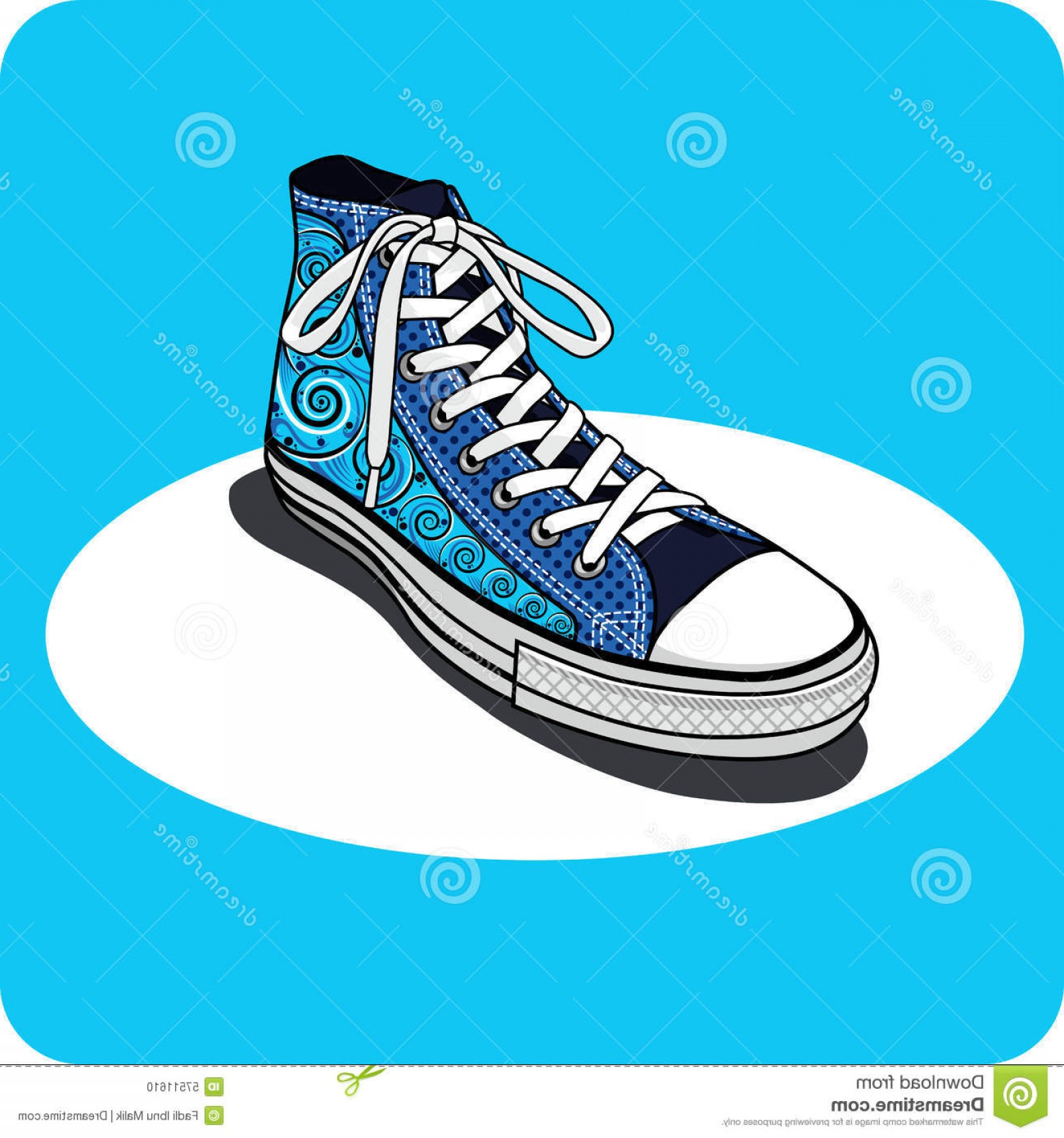 1560x1668 Stock Illustration Shoes Converse All Star Vector Simple Image