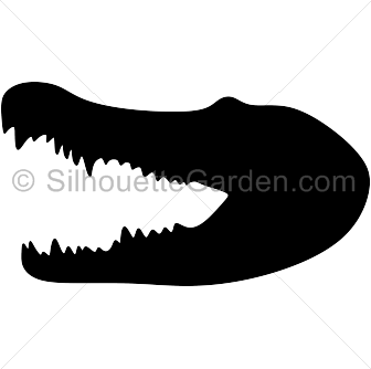 336x334 Huge Collection Of 'alligator Silhouette Clip Art' Download More