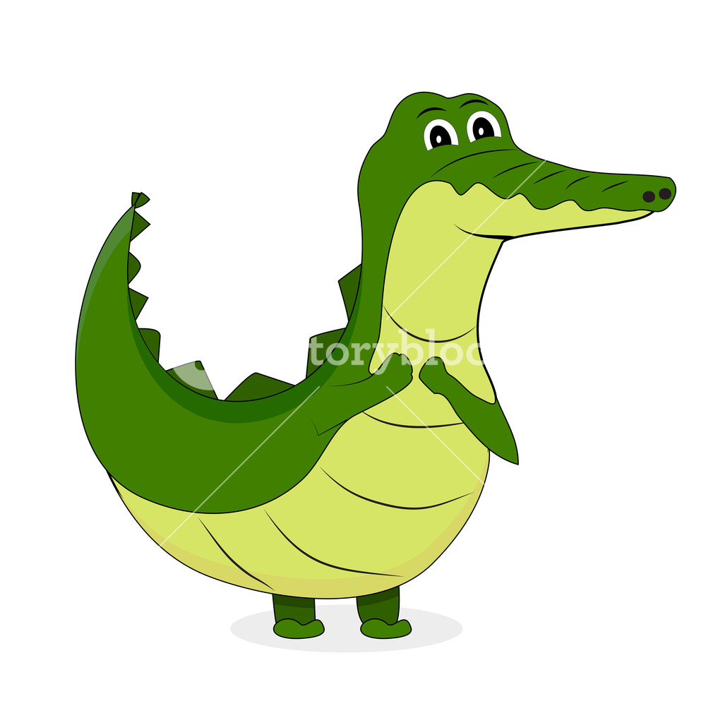 1000x1000 Cute Crocodile Character Alligator And Crocodile Skin, Vector