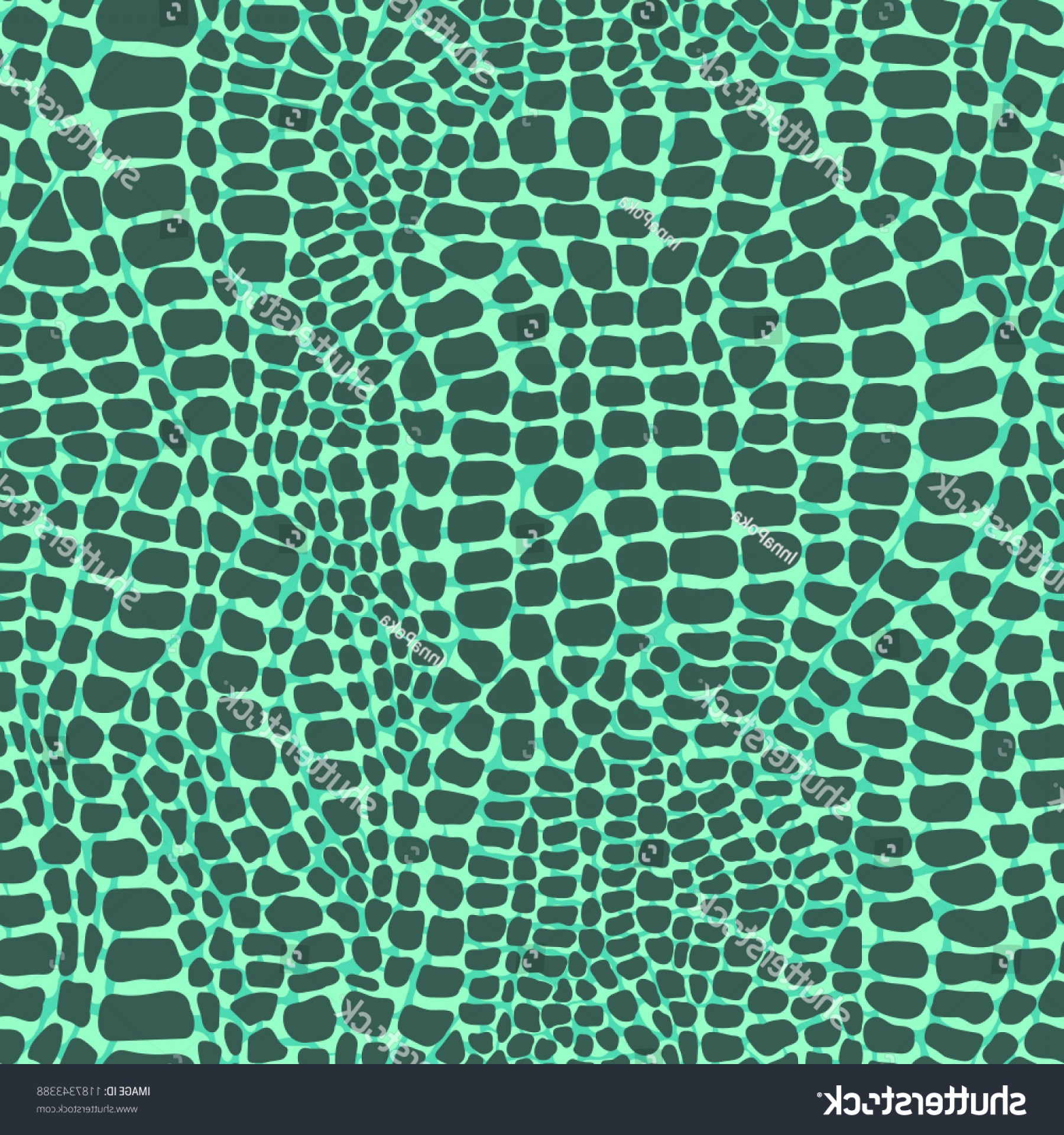 1800x1920 Vector Seamless Pattern Crocodile Alligator Skin Lamaison