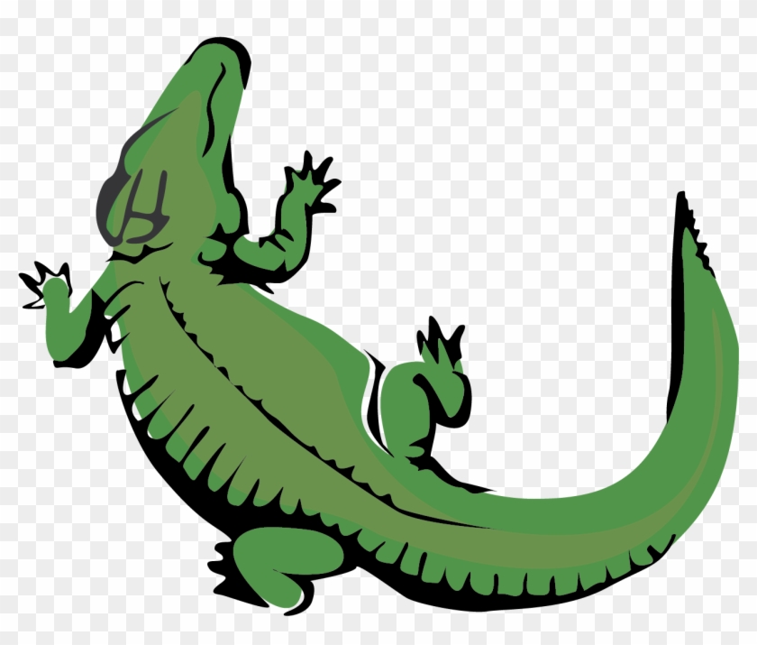 840x715 Alligator Vector Clip Art