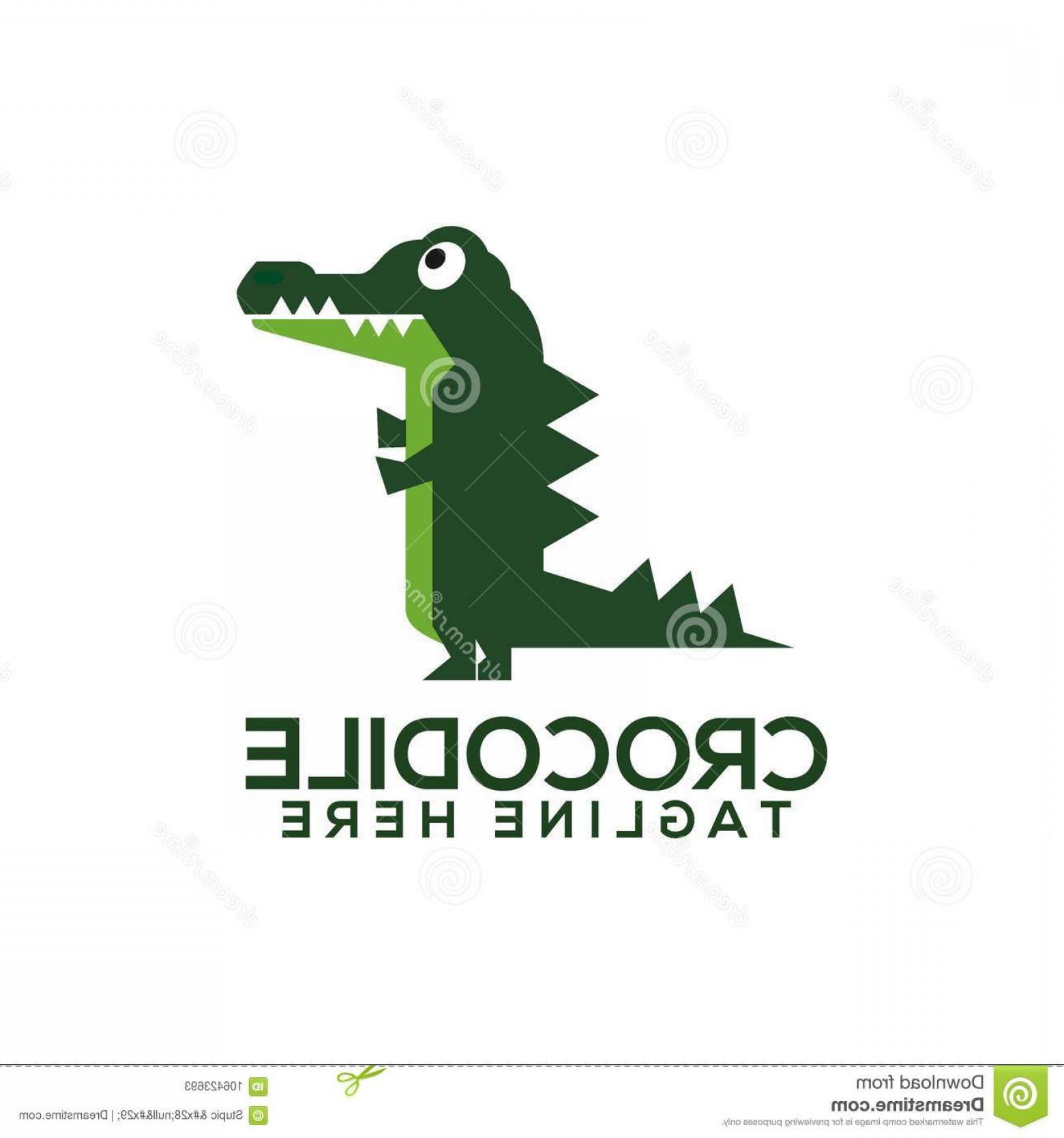 1560x1668 Crocodile Logo Vector Art Logo Template Illustration Simple Unique
