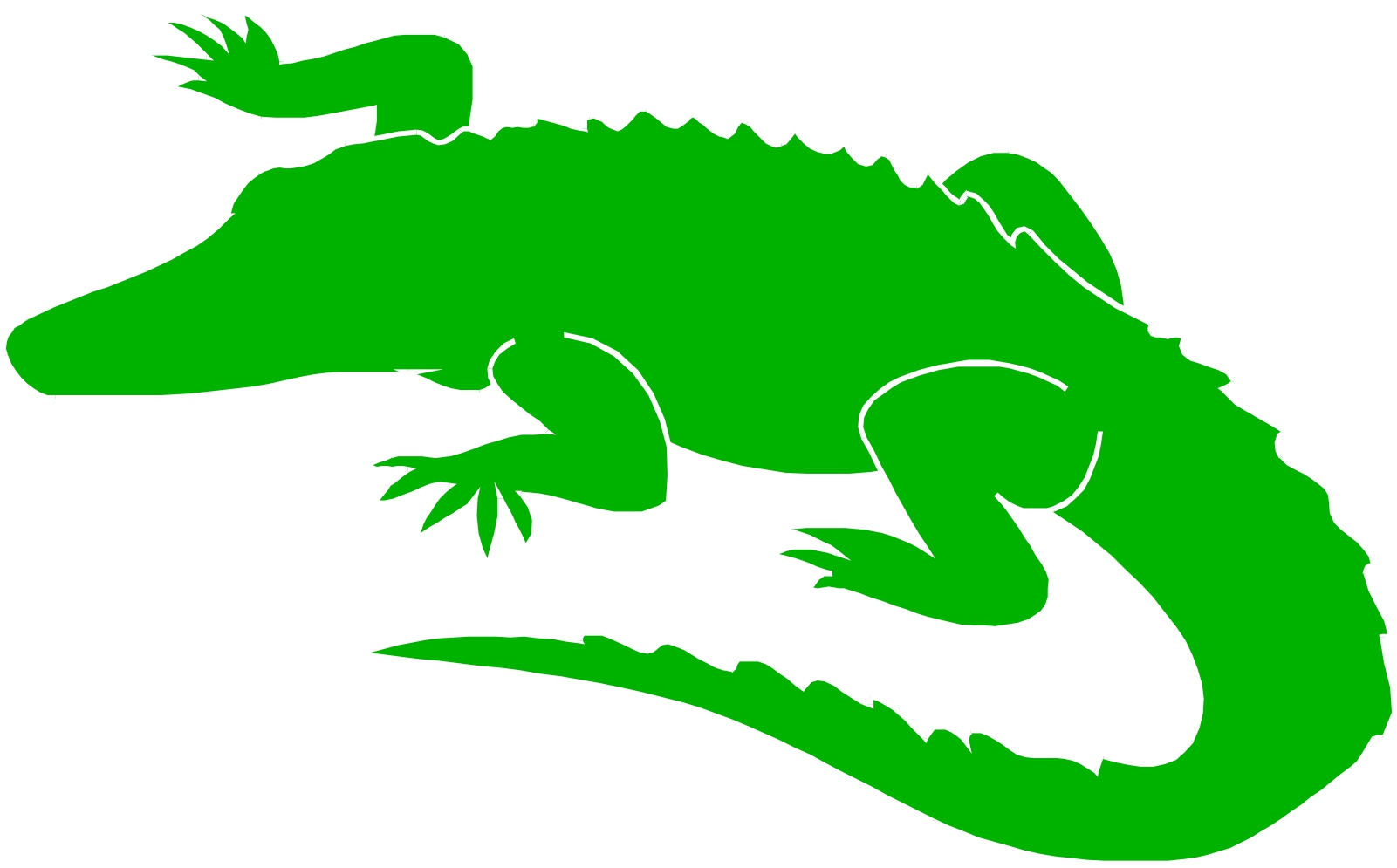 1601x995 Alligator Clipart Crocodile Clip Art Vector