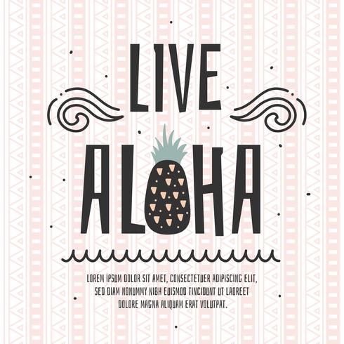 490x490 Live Aloha Vector Stock Images