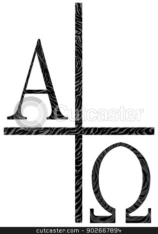 315x464 Alpha And Omega Symbol Stock Vector