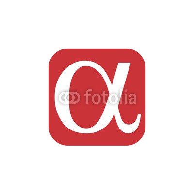 400x400 Letter Alpha Greek Symbol Logo Vector Buy Photos Ap Images