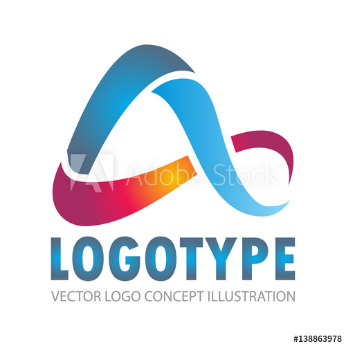 500x500 Letter A Abstract Alpha Vector Logo