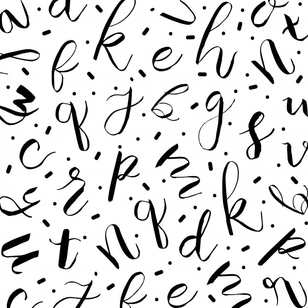 Memphis Alphabet Pattern Background Vector Free Download 626x626 Memphis Alphabet Pattern Background Vector Free Download