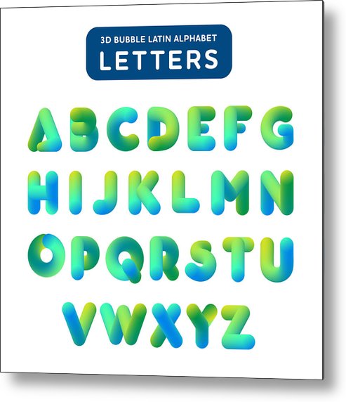 Soft Bubble Alphabet On A White Background Vector Isolated 493x572 Soft Bubble Alphabet On A White Background Vector Isolated