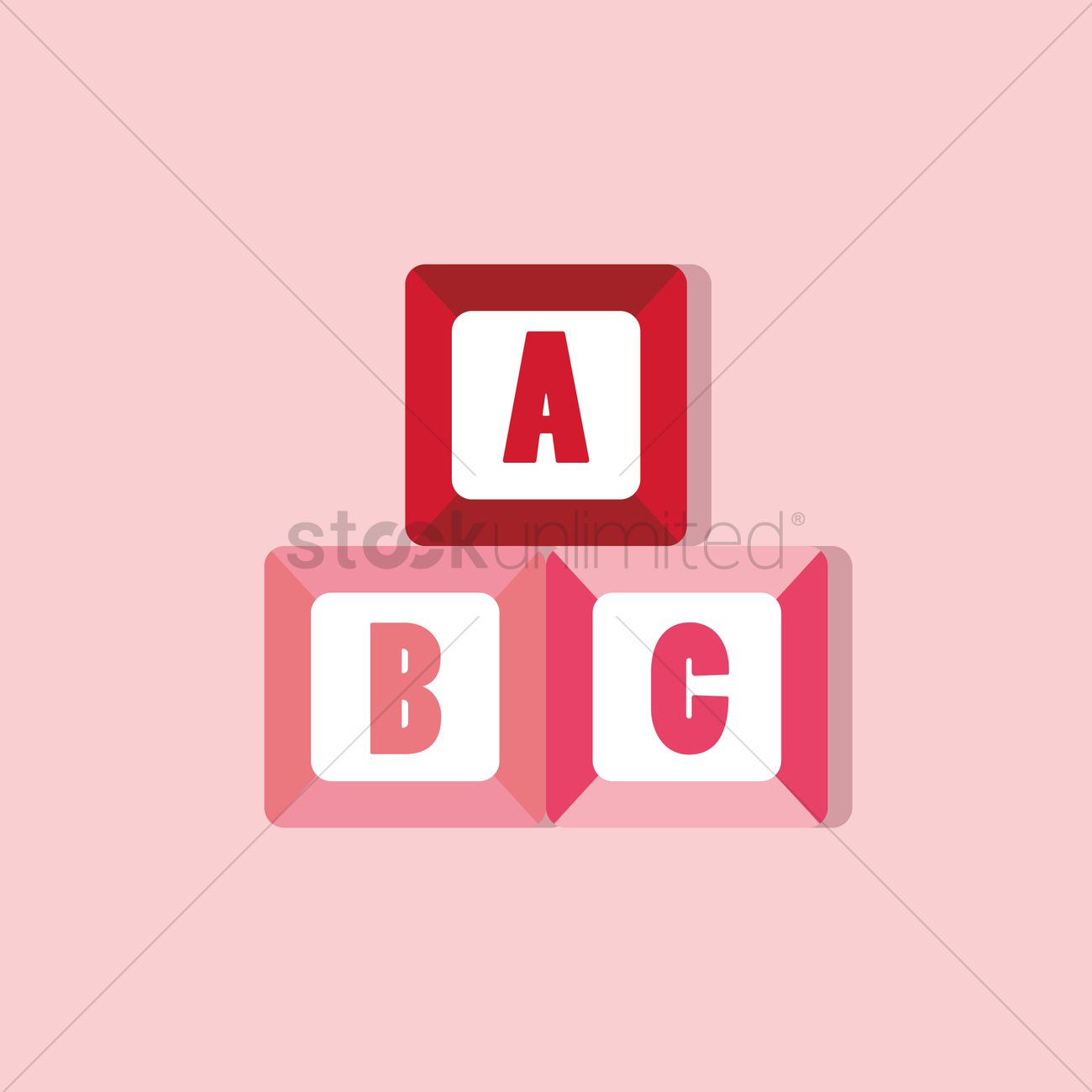 Free Alphabet Blocks Vector Image 1300x1300 Free Alphabet Blocks Vector Image